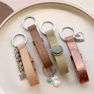 Inspiratiesets Inspiratie voor het personaliseren van Cuoio sleutelhangers