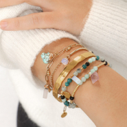 Inspiratiesets Elegante sieraden inspiratie met natuursteen hangers in prachtige kleuren