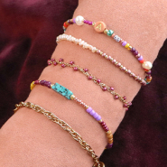 Inspiratiesets Ga aan de slag met de glaskralen rocailles metallic