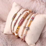 Inspiratiesets Inspiratie tijd met stainless steel oorbellen voor cabochons en disc kralen