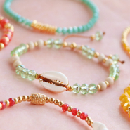 Inspiratiesets Trendy ideeën voor armbanden met top facet kralen