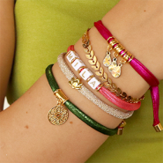 Inspiratiesets Armbanden inspiratie met elastisch Ibiza lint