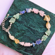 Inspiratiesets Ga aan de slag met met ruwe natuursteen kralen voor zomerse sieraden