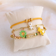 Inspiratiesets Sieraden inspiratie met TQ metaal brass bedels en kralen