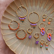 Inspiratiesets Creëer prachtige oorbellen met stainless steel creolen