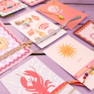 Nieuw 03-04-2024 Tekstlint en kaartjes voor sieraden