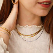 Inspiratiesets Mix & match stainless steel kettingen en armbanden