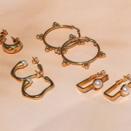 Inspiratiesets Inspiratie tijd met trendy stainless steel oorbellen