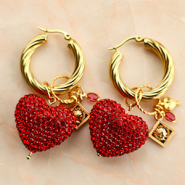 Inspiratiesets Mix and match met Bohemian glitter kralen en bedels 