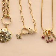 Inspiratiesets Laat je inspireren door brass TQ metaal bedels en sloten