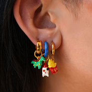 Nieuw 21-03-2025 Metalen bedels met enamel