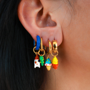 Inspiratiesets Stijvolle sieraden met metalen bedels met enamel