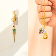 Nieuw 09-06-2025 Prachtige brass bedels