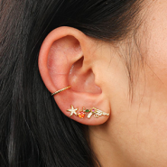 Nieuw 18-06-2025 TQ metaal brass oorbellen