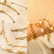 Nieuw 18-07-2025 Stainless steel armbanden