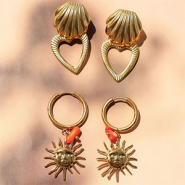 Inspiratiesets Laat je inspireren met  roestvrij stalen onderdelen en bedels