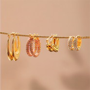 Nieuw 25-08-2025 Stainless steel oorbellen