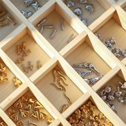 Inspiratiesets Sieraden maken met roestvrij stalen bedels en kralen