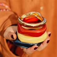 Nieuw 24-10-2025 Trendy resin armbanden