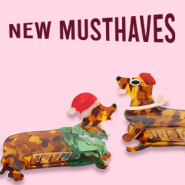 Nieuw Woof.. Woof.. De leukste teckel haarklemmen!