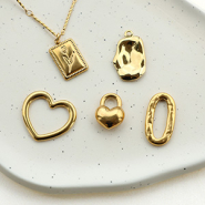 Inspiratiesets Ontwerp unieke sieraden met stainless steel bedels en onderdelen