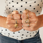 Nieuw 04-03-2026 NEW Stainless steel ringen en bedels