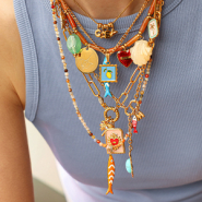 Nieuw 30-03-2026 Stainless steel bedels met enamel