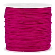 Draad macram&eacute; 0.8mm Violet red