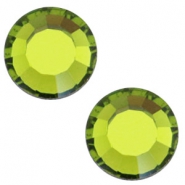 Swarovski Elements flat back SS20 (4.7mm) Olivine green