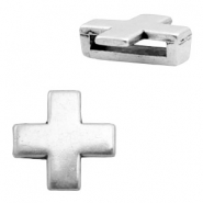 Metaal onderdelen TQ schuiver ✚plus Antiek zilver