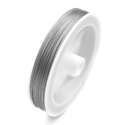 Metaaldraad 100 meter 0.38mm Transparant-zilver