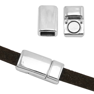 Sloten magneet basic quality metaal &Oslash;5.8x2.9mm Antiek zilver