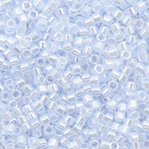 Miyuki kralen 11/0 delica's Ceylon sky blue