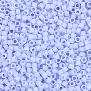 Miyuki kralen 11/0 delica's Opaque matte agate blue DB-1587