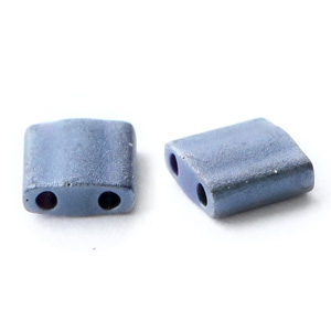 Miyuki kralen 5x5mm tila Opaque matte gun metal grey TL-2001