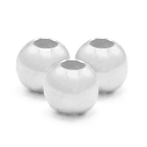 Onderdelen 925 zilver knijpkralen 2mm Zilver