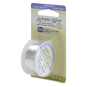 26 Gauge Artistic Wire Tarnish Resistant Silver