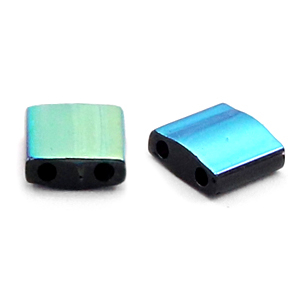 Miyuki kralen 5x5mm tila Jet ab TL-4555