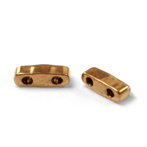 Miyuki kralen 5x1.2mm quarter tila Metallic dark bronze QTL-457