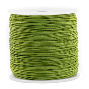 Macram&eacute; draad 0.8mm Olive green