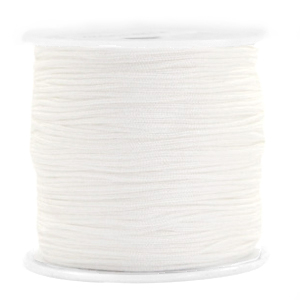 Macram&eacute; draad 0.8mm White