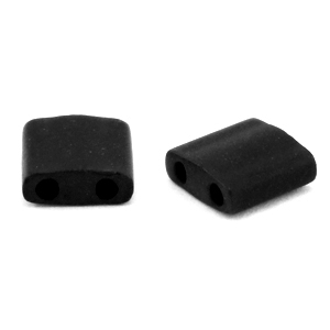 Miyuki kralen 5x5mm tila Opaque matte black TL-401F