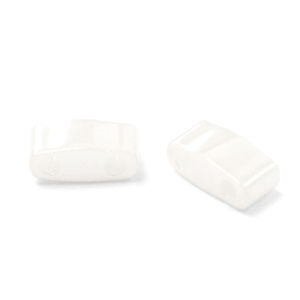 Miyuki kralen 5x2.3mm half tila Ceylon white pearl HTL-420