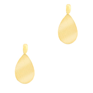 Bedels van Stainless steel Roestvrij staal (RVS) druppel Goud