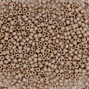 Miyuki 15/0 rocailles Opaque glazed frosted rainbow lavender 15-4694