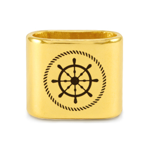 Metaal schuivers DQ steering wheel Mix & Match Goud (nikkelvrij)