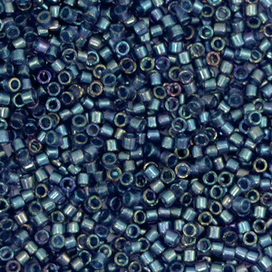 Miyuki kralen 11/0 delica's Fancy lined night sky blue DB-2386