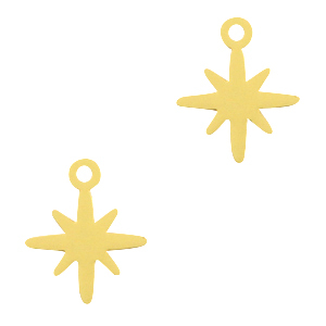 Bohemian hanger star Gold
