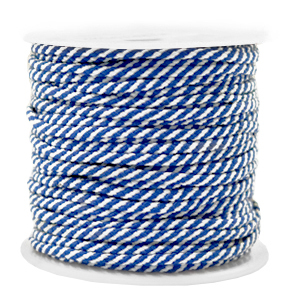 Koord Maritiem 2mm Blue-white