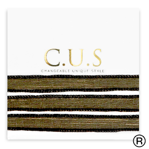 C.U.S&reg; lint Shimmery black